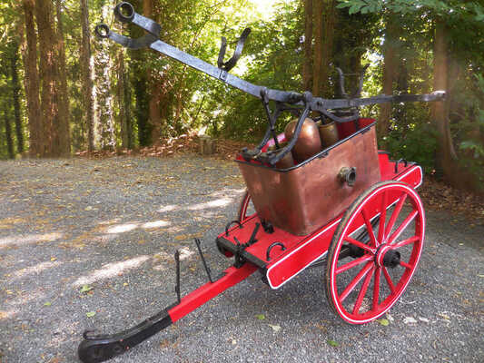 Пожарный насос Usines Beduwé S. A., Liége. Около 1900